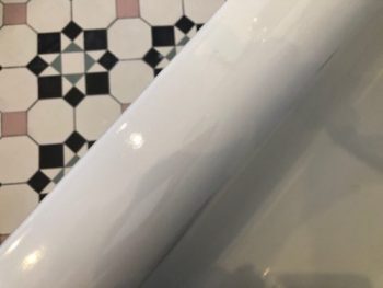 bath now had its chip repaired
